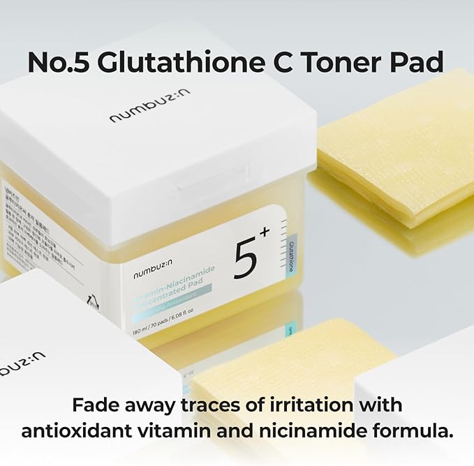 Numbuzin No.5 Vitamin-Niacinamide Concentrated Pad (70Pads)