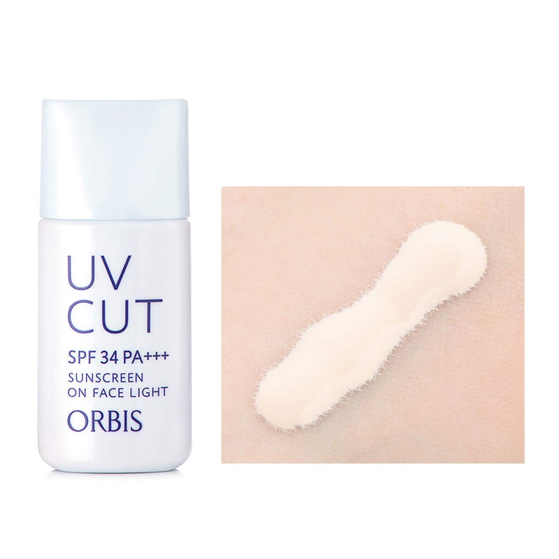 ORBIS UV Cut sunscreen On Face Light SPF 34 PA+++ 28ml