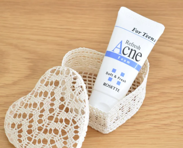 ROSETTE Acne Refresh Foam Wash For Teens/Men's Acne Foam/Acne Balancing For Adult 30g
