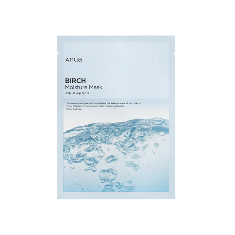 ANUA Sheet Mask [Birch Moisture /Heartleaf Cream Mask Night Solution/Peach 70 Niacin Serum /Heartleaf 80 /Green Lemon]