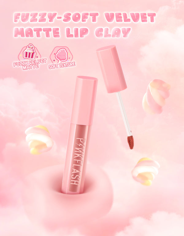 PINKFLASH PF L16 Velvet Matte Lip Mud Powdery Lip gloss (21 shades)