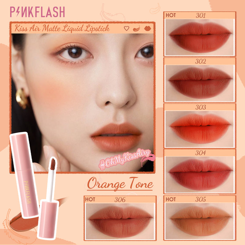 PINKFLASH M01 Kiss Air Matte Liquid Waterproof Lipstick