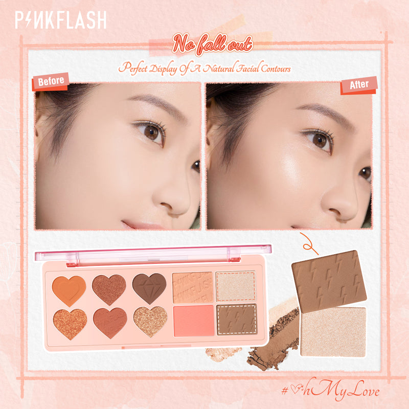 PINKFLASH M02 Multi Face Palette (3 Types)