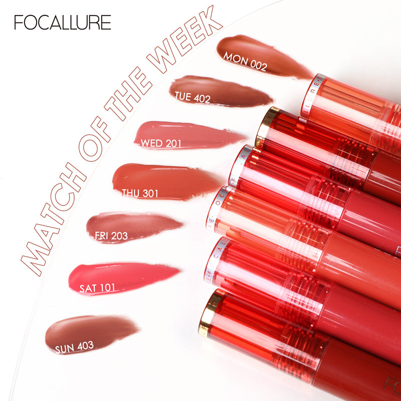 Focallure FA208 Jelly-Clear Dewy Lip Glossy Tint （17 Type)