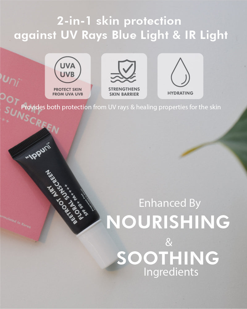 nourishing and soothing beetroot sunscreen
