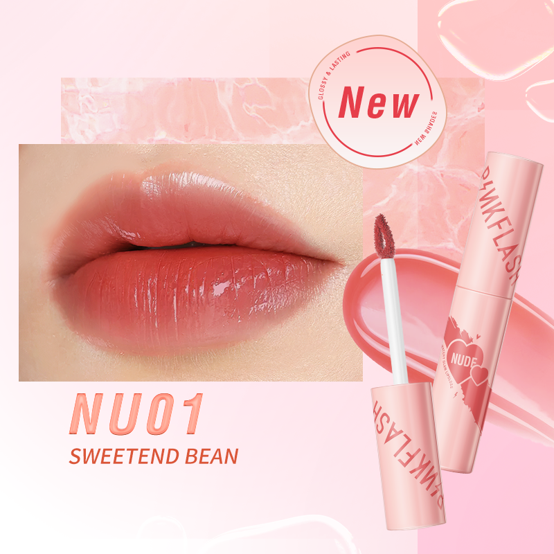 PINKFLASH L09 Watery Glam Lipgloss (9Types)