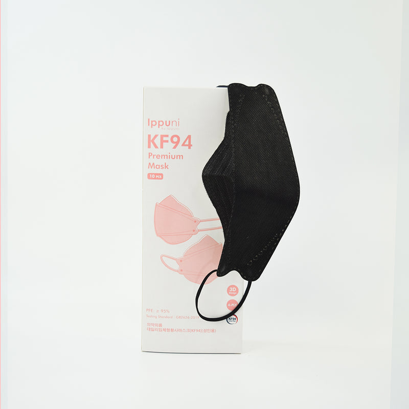 IPPUNI KF94 Premium 4ply Face Mask (Adult/Kid/Children/Ear Loop/Head Loop/Hijab)