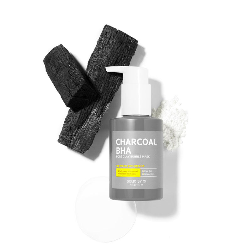 SOMEBYMI Charcoal BHA Pore Clay Bubble Mask Cleanser Blackhead 120g