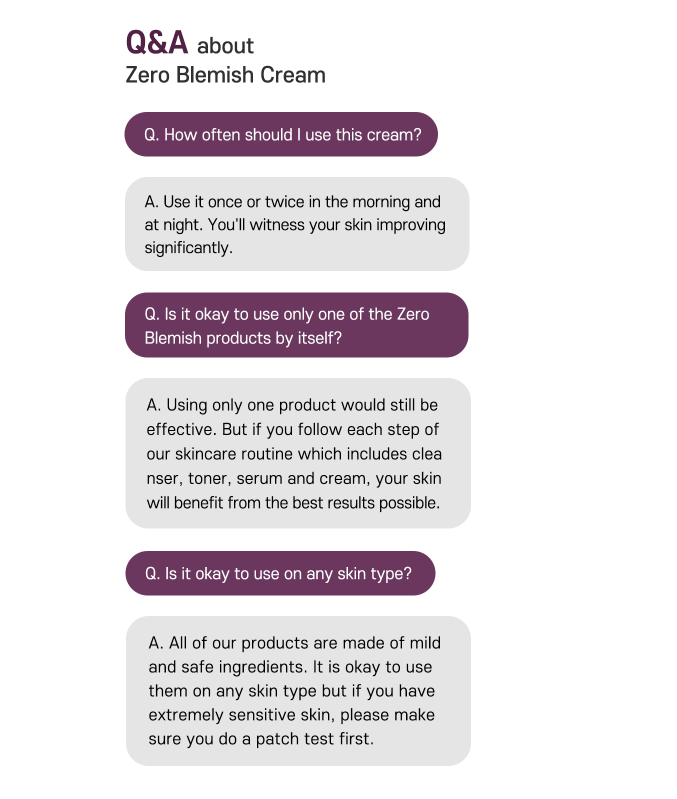 IZEZE Zero Blemish Cream 50ml