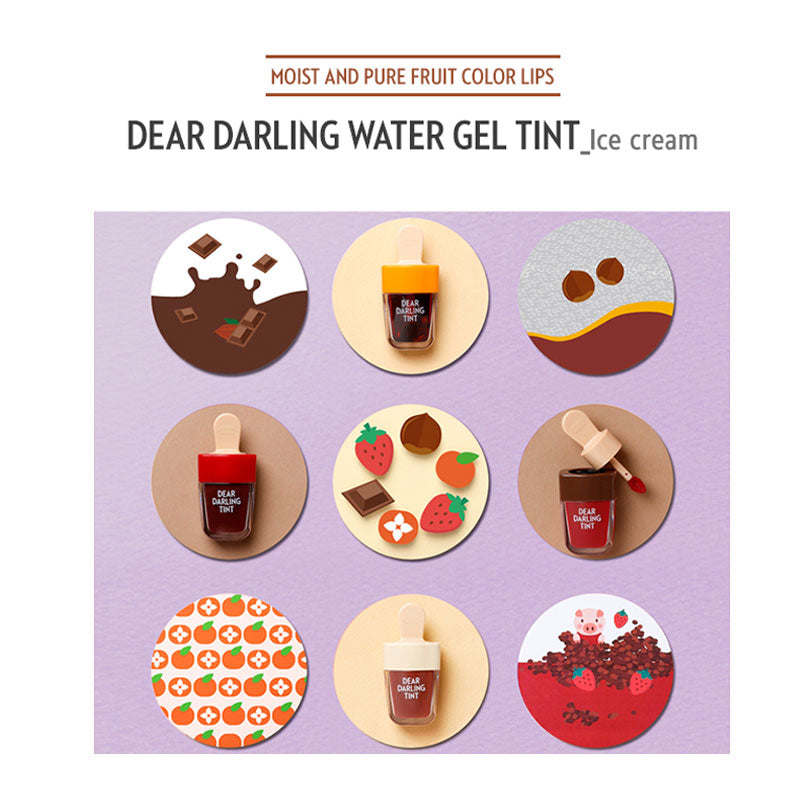 ETUDE HOUSE Dear Darling Water Gel Tint_Ice Cream (4 Type)